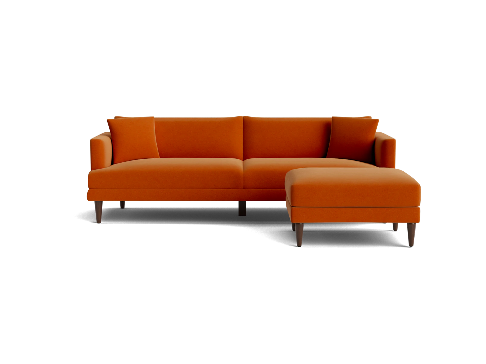Lewis Grand Sofa & Ottoman